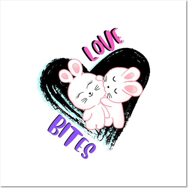 Love Bites Wall Art by AlmostMaybeNever